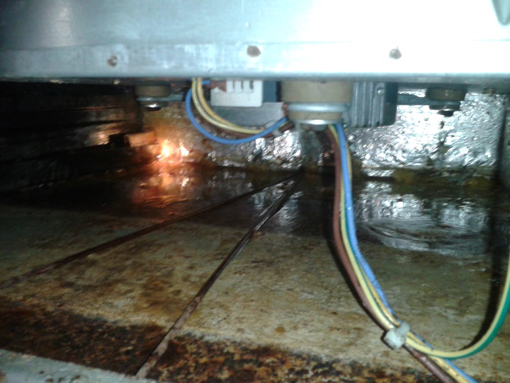 Is my coil backwards/condensate drain issues